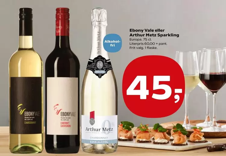 Ebony Vale eller Arthur Metz Sparkling