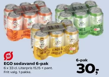 sodavand 6-pak