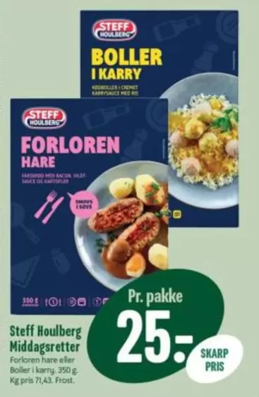 Forloren hare eller Boller i karry