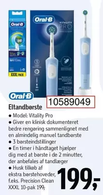 Oral B - Eltandbørste