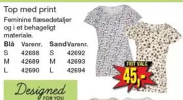 Print - Top med print
