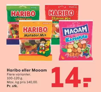 Haribo -  eller Maoam