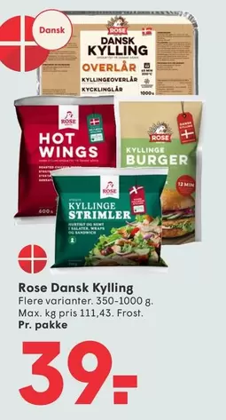Rose - Dansk Kylling