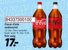 Coca Cola - Coca-Cola sodavand