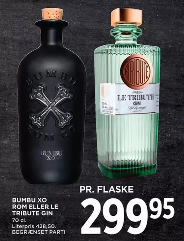 ROM ELLER LE TRIBUTE GIN