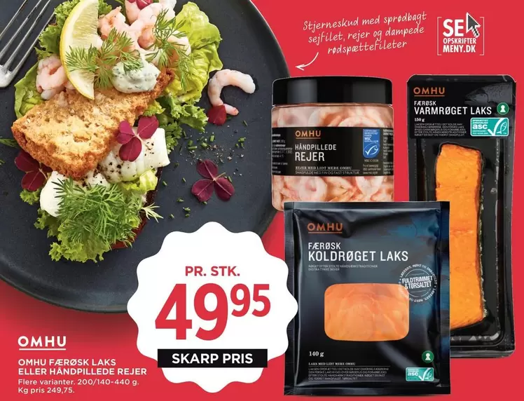 FAROSK LAKS ELLER HANDPILLEDE REJER