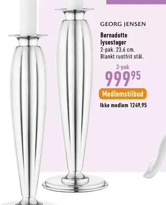 Bernadotte lysestager