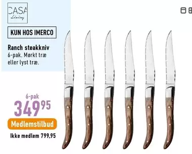 Ranch steakkniv