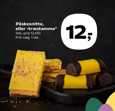 Påskesnitte, eller-træstamme