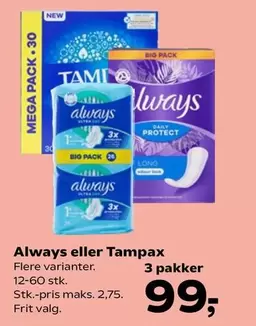 Bio - eller Tampax
