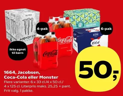 Coca Cola - Jacobsen, Coca-Cola eller Monster