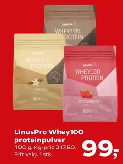 Whey100 proteinpulver