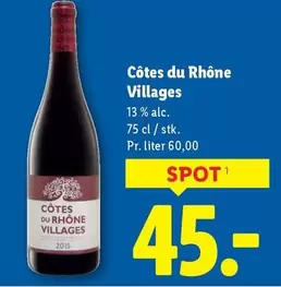 Côtes du Rhône Villages