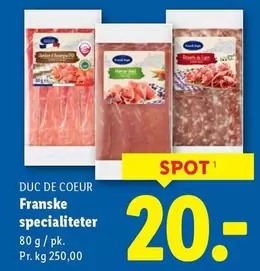 Franske specialiteter