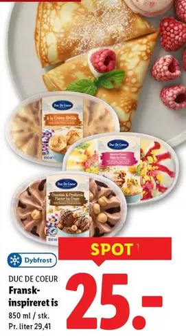 Fransk- inspireret is