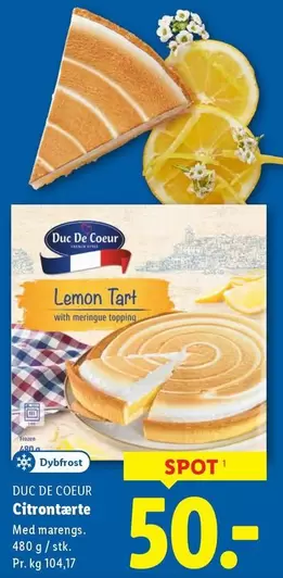 Frozen - Citrontærte