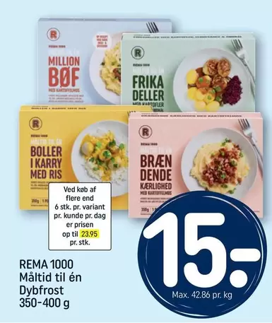 Måltid til én Dybfrost