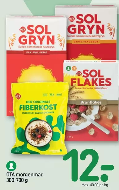 Sol - OTA morgenmad