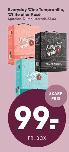 Rose - Tempranillo, White eller Rosé