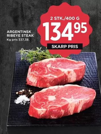 Argentinsk Ribeye Steak