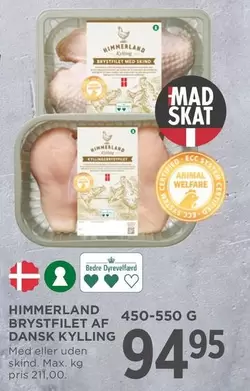 Land - BRYSTFILET AF DANSK KYLLING