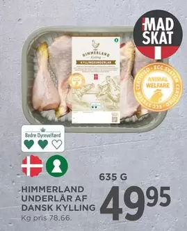 UNDERLÄR AF DANSK KYLLING