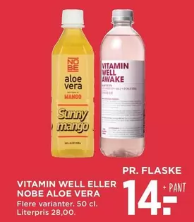 VITAMIN WELL ELLER NOBE ALOE VERA