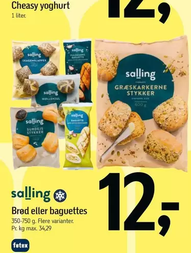 Brød eller baguettes