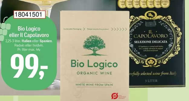 Bio -  Logico eller II Capolavoro
