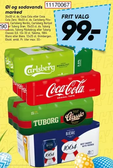 Coca Cola - Øl og sodavands