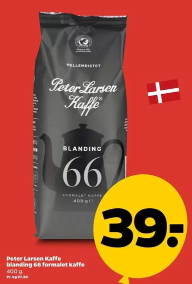 blanding 66 formalet kaffe
