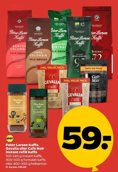 Java - Kaffe, Instant refill kaffe