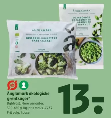 økologiske grøntsager*