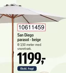 San Diego parasol - beige
