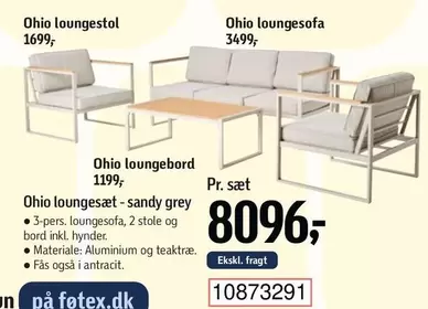 Ohio loungesæt