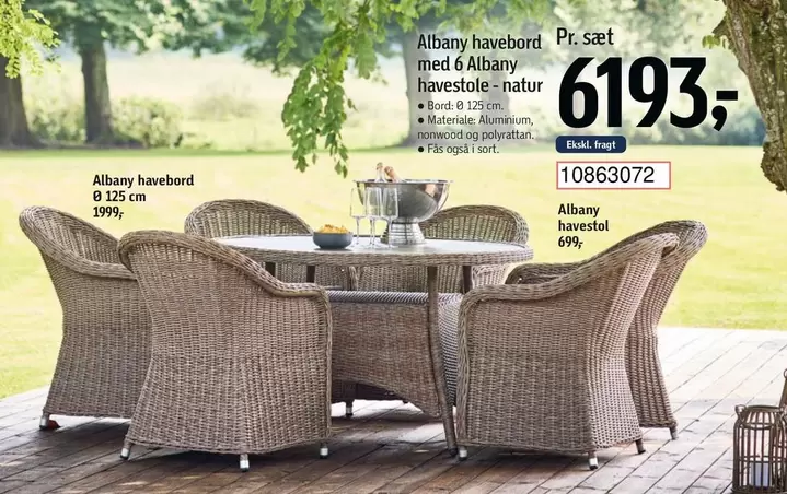 Natur - Albany havebord