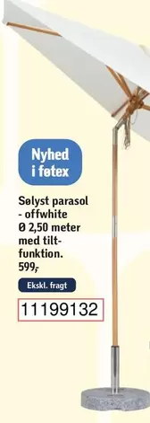 Selyst parasol - offwhite