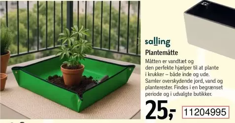Den - Plantemåtte