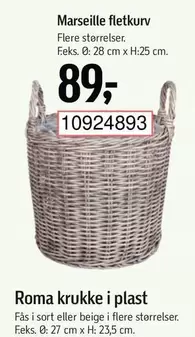 Marseille fletkurv