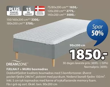 FJELNA F+MURU boxmadras