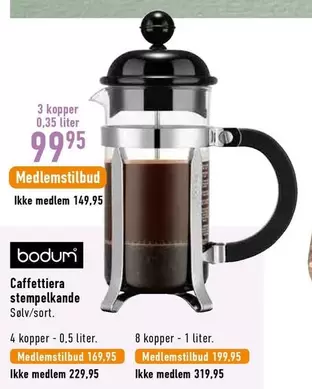 Caffettiera stempelkande