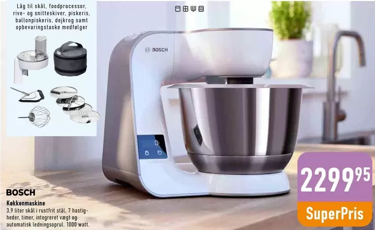 Bosch - køkkenmaskine
