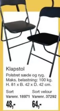 Klapstol