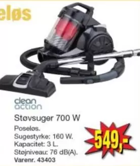 Støvsuger 700 W