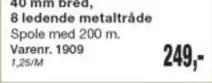 Spole med 200 m. Varenr. 1909