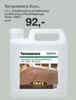 Faxe - Terrasserens Konc.