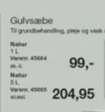 Natur - Gulvsæbe