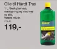 Olie til Hårdt Træ