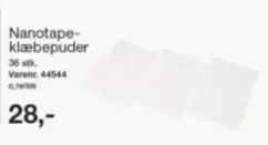 Nanotape klæbepuder