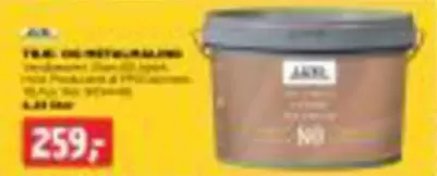 Tre-olie metalimpregnering